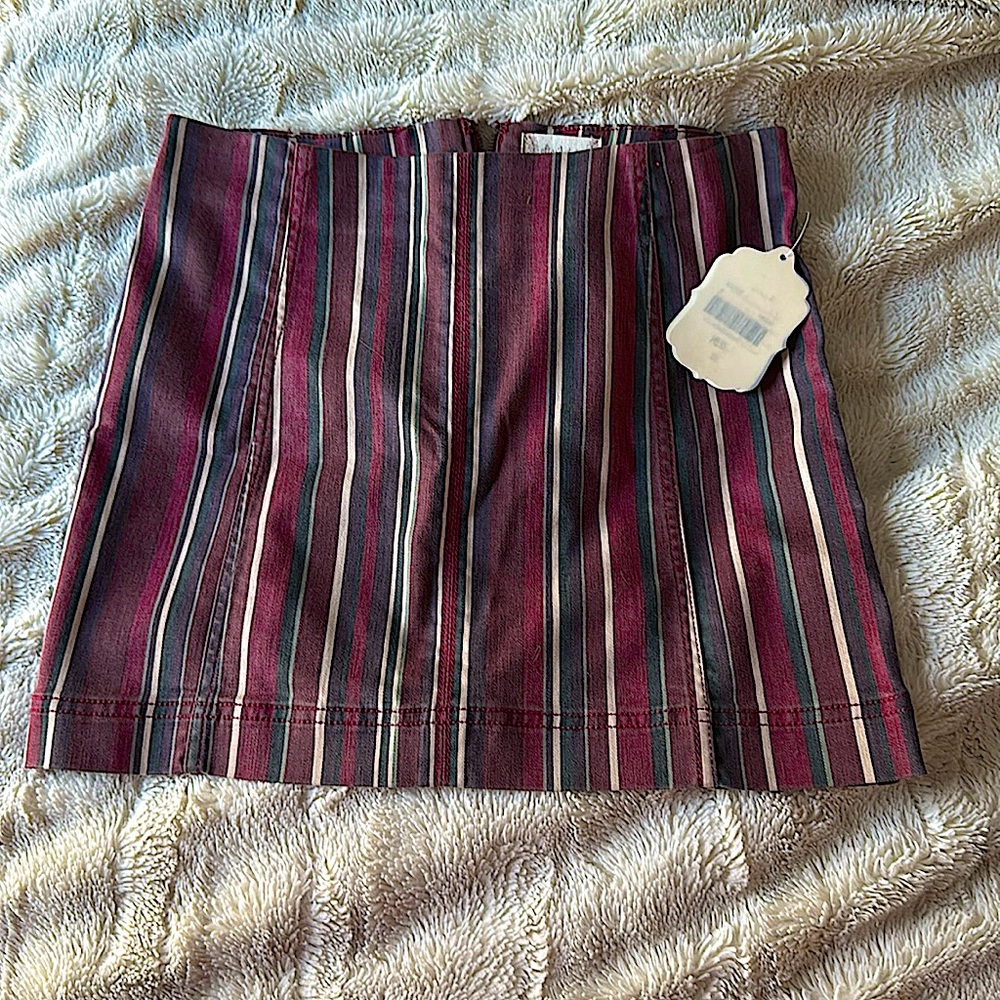 autumn mini skirt